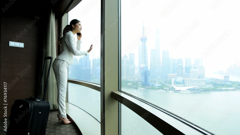 Wireless Smart Phone Female Asian Chinese Hotel Penthouse Shanghai Wireless Smart Phone Female Asian Chinese Hotel Penthouse Shanghai