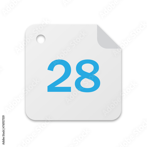 Calendar, date, 28 day month