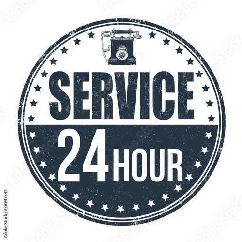 24 hour service stamp