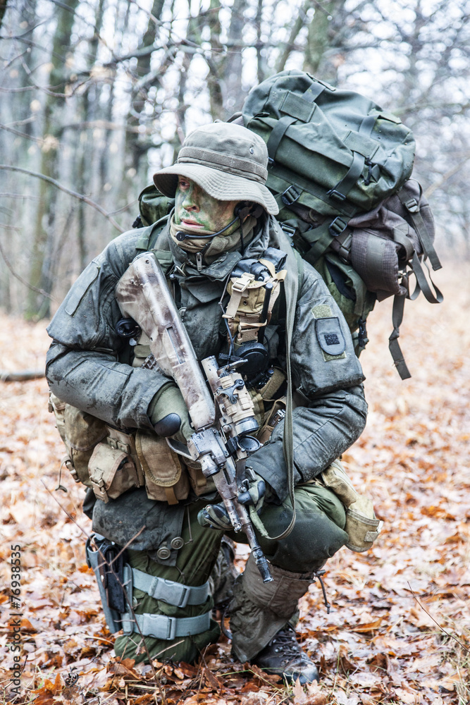 Jagdkommando soldier