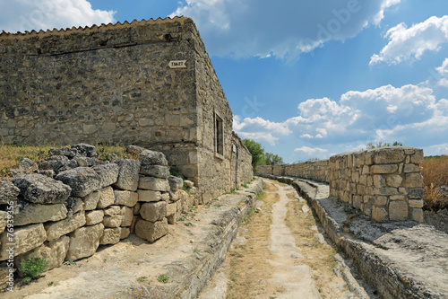 Manor Solomon Bame  Chufut-Kale cave city-fortress  Bakhchysarai