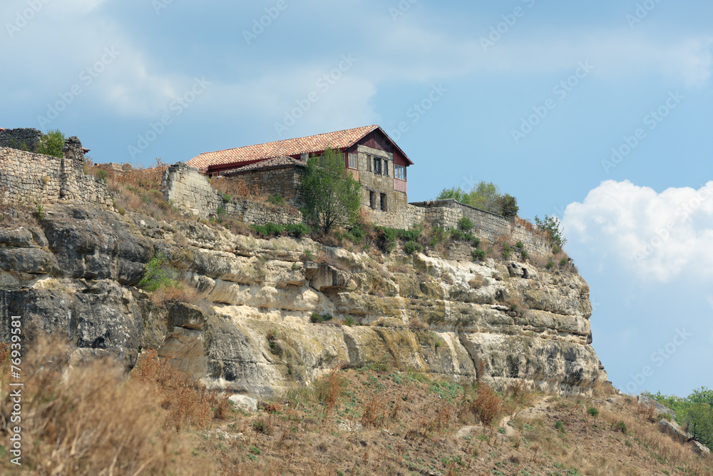 Manor of Firkovich, Chufut-Kale cave city-fortress, Crimea Manor of Firkovich, Chufut-Kale cave city-fortress, Crimea