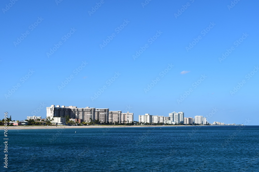 Naklejka premium Ft Lauderdale Beach
