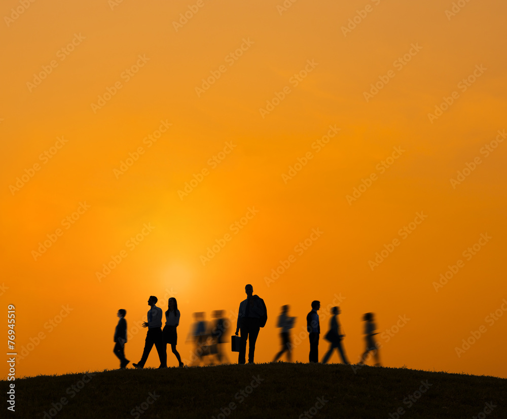 Fototapeta premium Business Collaboration Colleague Occupation Partnership Concept