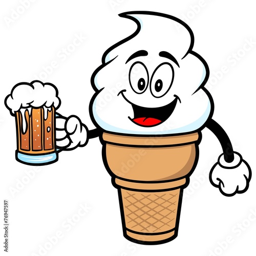 Ice Cream with Beer