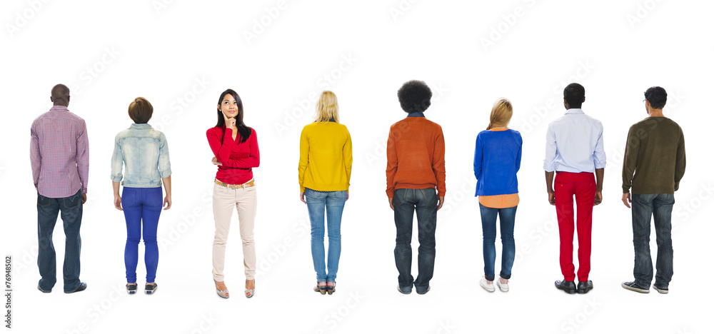 Fototapeta premium Diverse Diversity Ethnic Ethnicity Variation Unity Concept