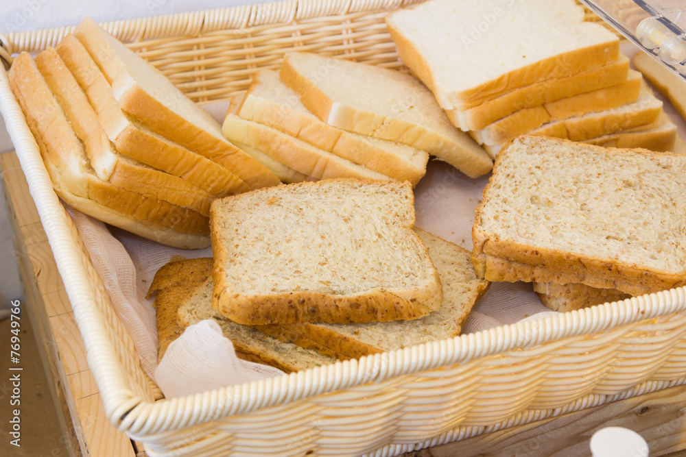 bread in basket bread in basket