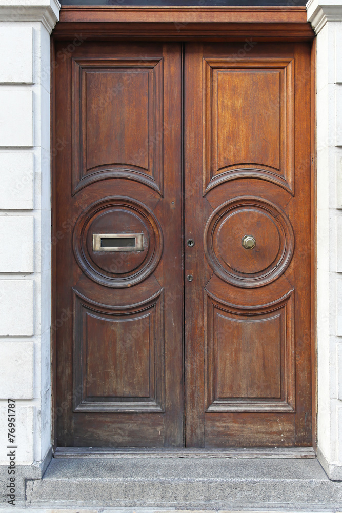 Wooden door