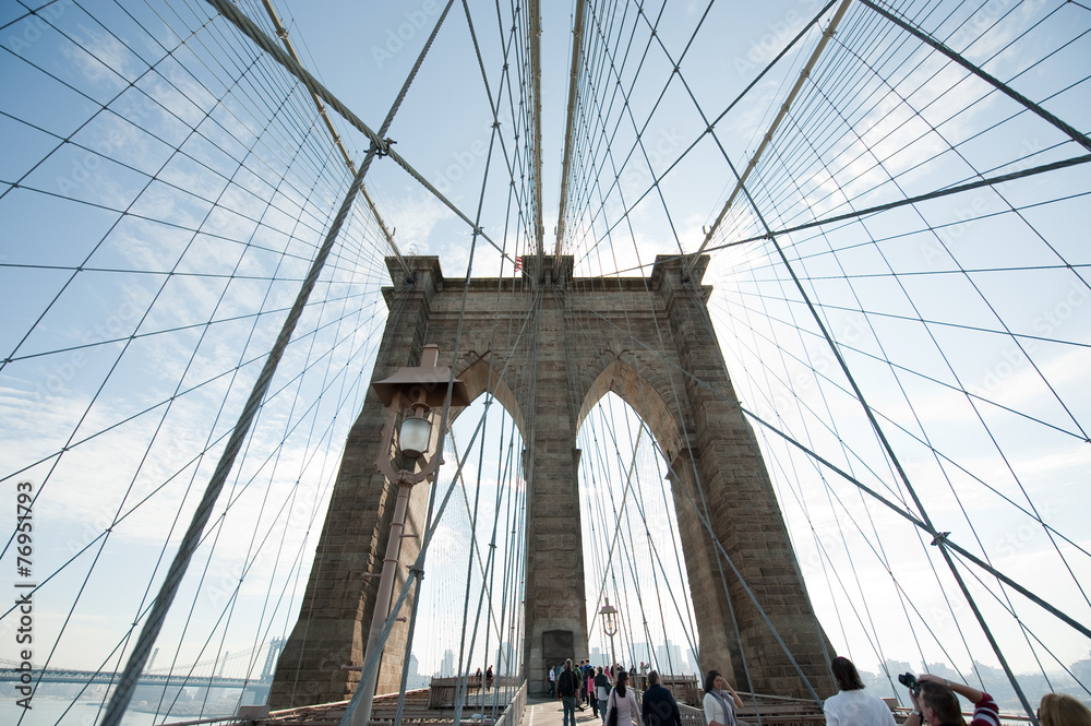 Fototapeta premium Street Aufnahme Hinterhof New York Amerika