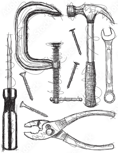 Construction tool sketches