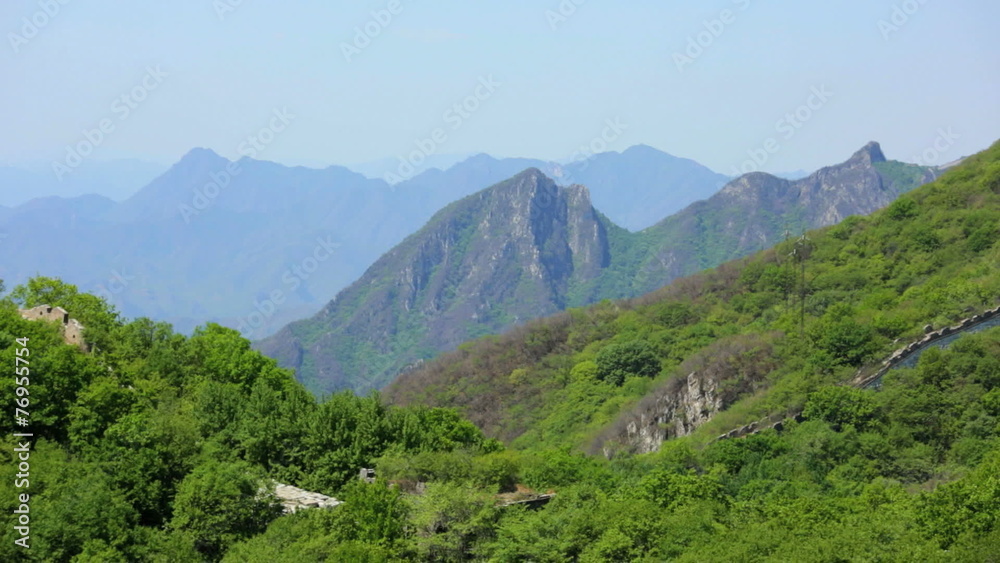 Watchtower Great Wall of China historic Beijing China East Asia Watchtower Great Wall of China historic Beijing China East Asia