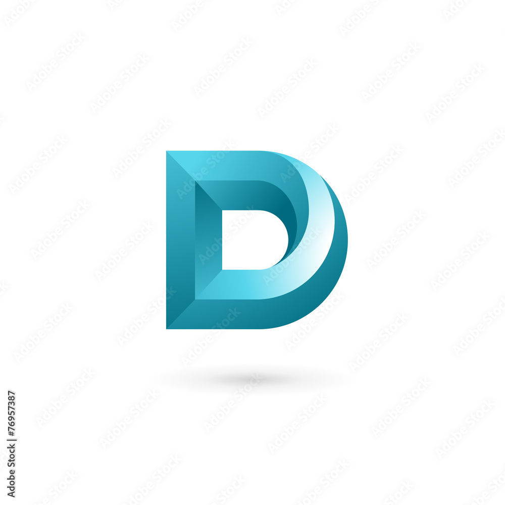 Letter D logo icon design template elements Letter D logo icon design template elements