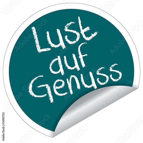Lust auf Genuss