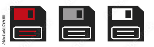 enregistrement sqauvegarde disquettes picto vecteurs