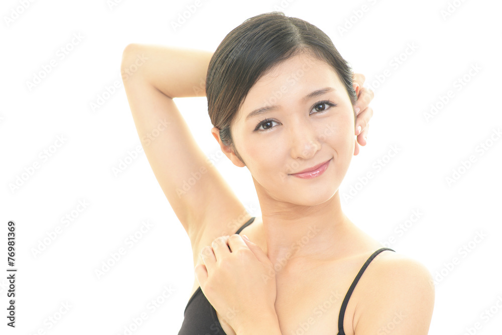 くつろぐ女性 くつろぐ女性