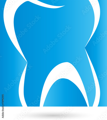 Zahn, tooth, Logo, Rechteck