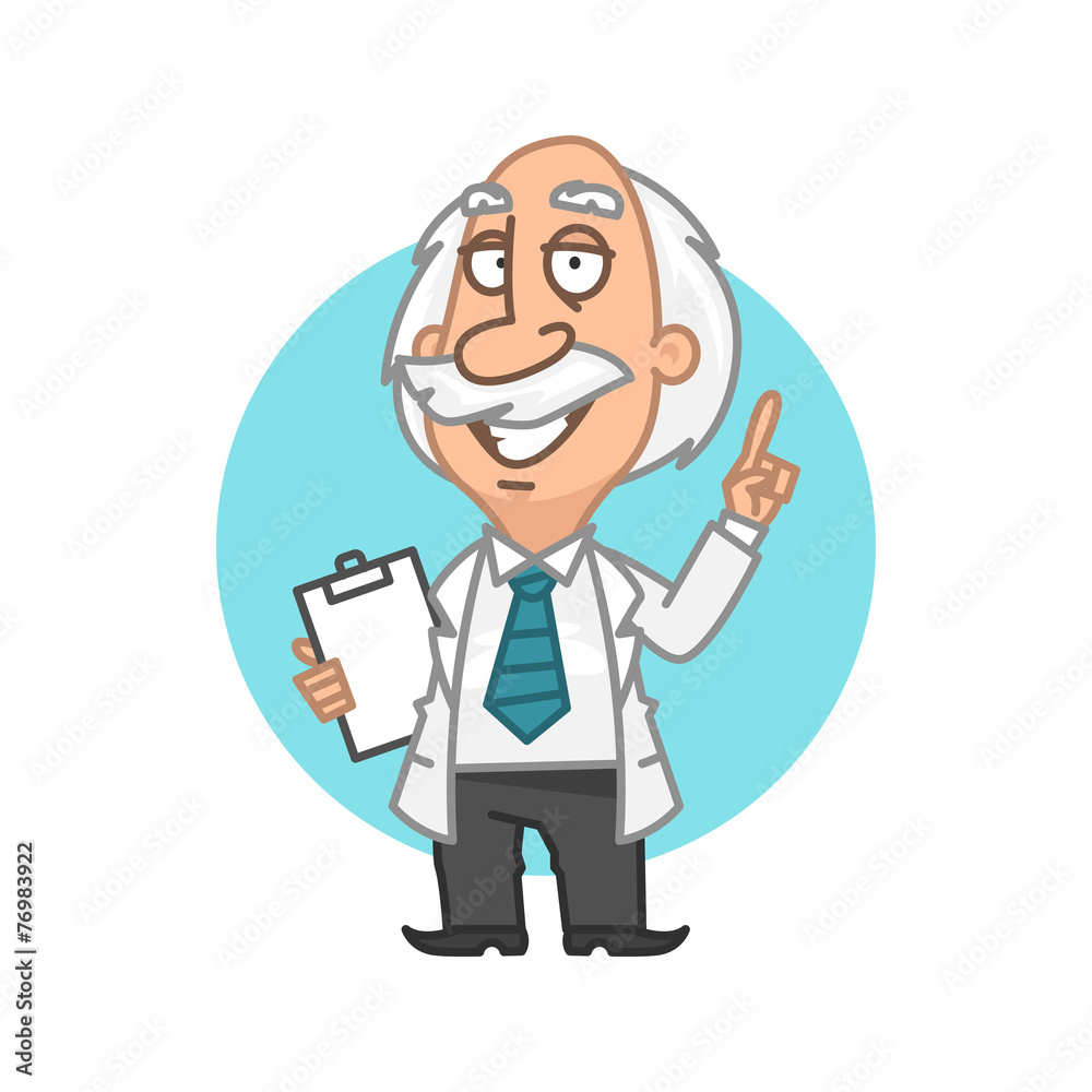 Professor showing thumbs up and smiling Professor showing thumbs up and smiling