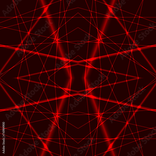 Red Laser Beams Seamless Background