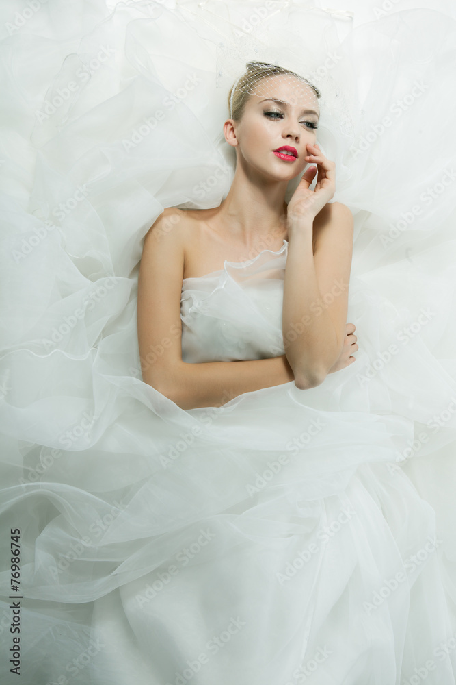 Portrait of beautiful bride Portrait of beautiful bride