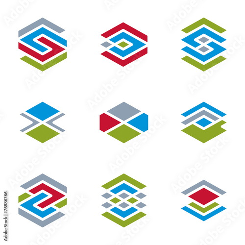 Abstract unusual vector sym...