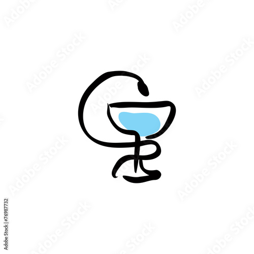 Illustrated vector pharmacy...