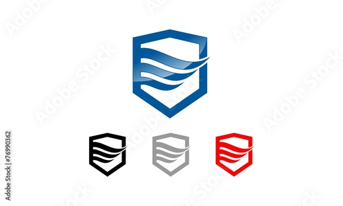 Shield Wings Logo