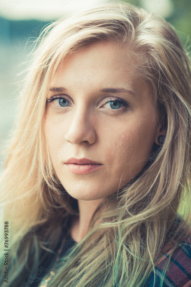 beautiful young blonde hair woman hipster beautiful young blonde hair woman hipster