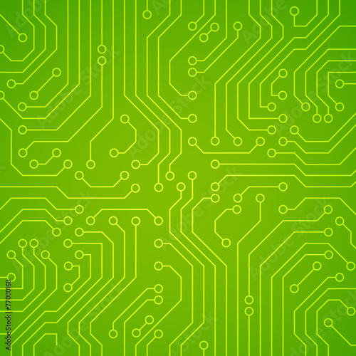 Vector circuit board or microchip.