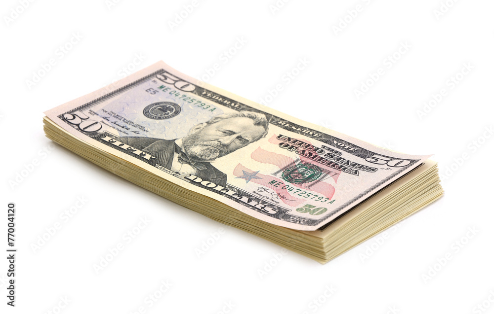 50 Dollar-Scheine