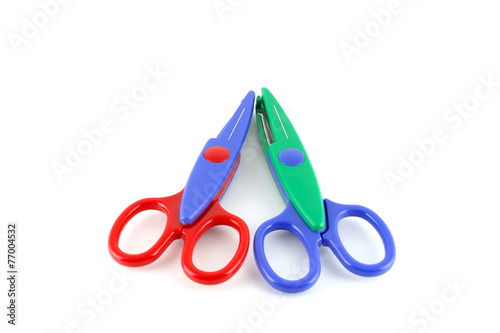 Two color scissors
