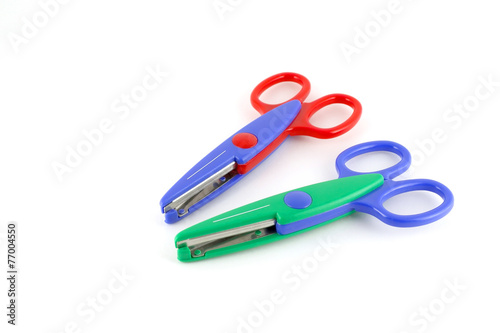 Two color scissors