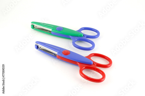 Two color scissors