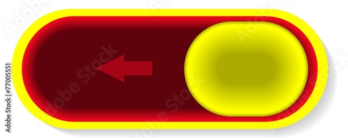 Oval sliding switch
