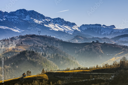 Bucegi mountains landscape, Romania