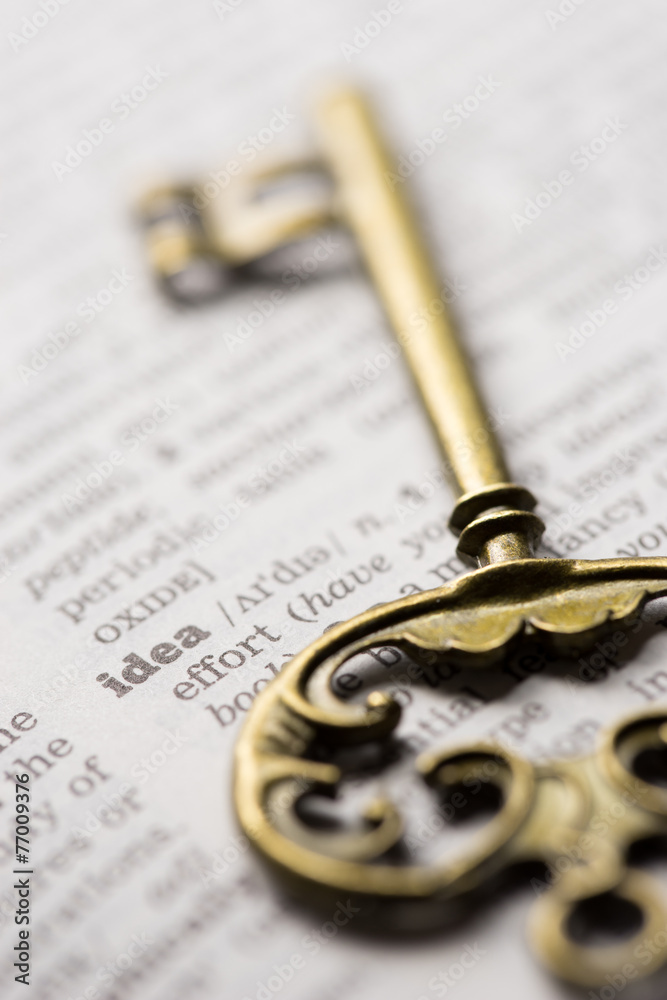 Business success key concept idea and innovation Business success key concept idea and innovation