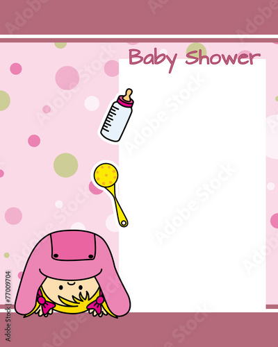 baby shower card