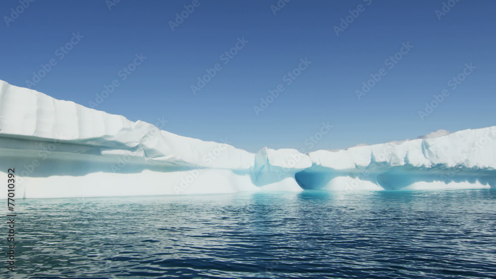 Disko Bay Greenland floating glacial iceberg frozen water Disko Bay Greenland floating glacial iceberg frozen water