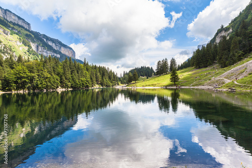 Foto View of Seealpsee (lake)