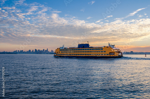 Staten Island Ferry at Dawn