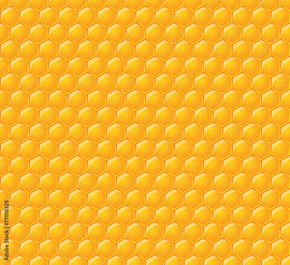 vector seamless pattern with glossy honeycombs vector seamless pattern with glossy honeycombs