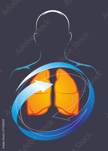 A person who cares about the health of their lungs