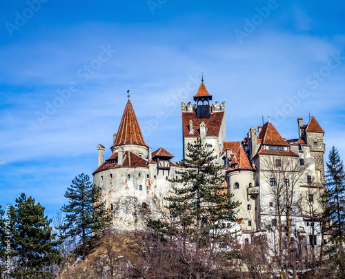 Foto Bran,Transylvania,Romania,a castle of legends,myths,vampires
