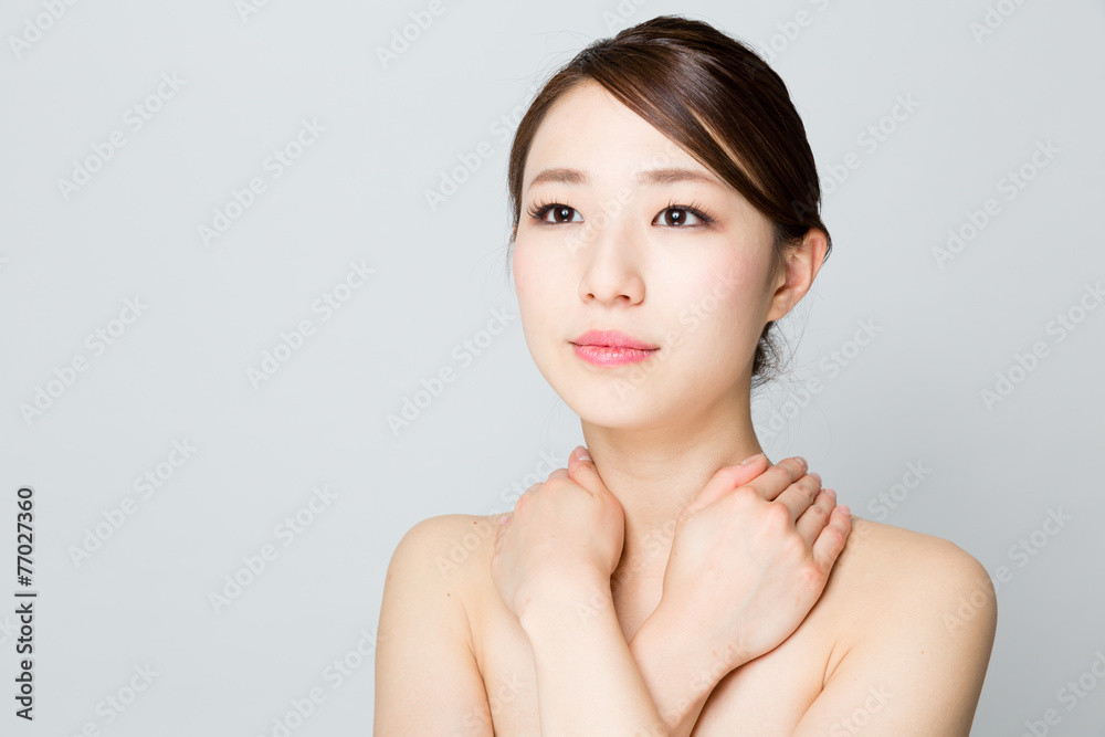 attractive asian woman beauty image