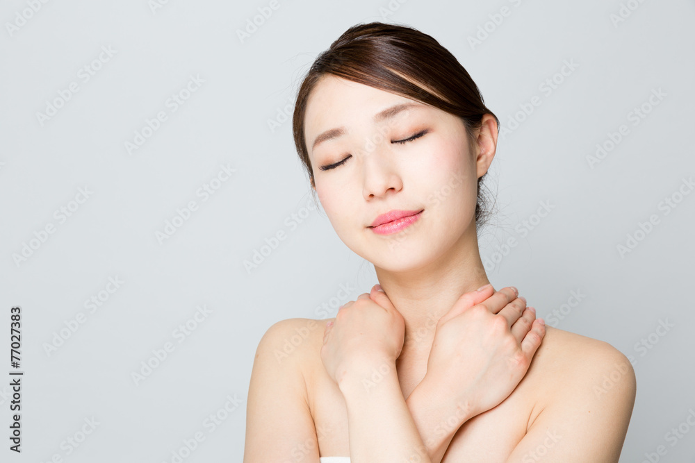 attractive asian woman beauty image