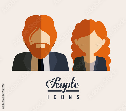 People design, vector illustration.