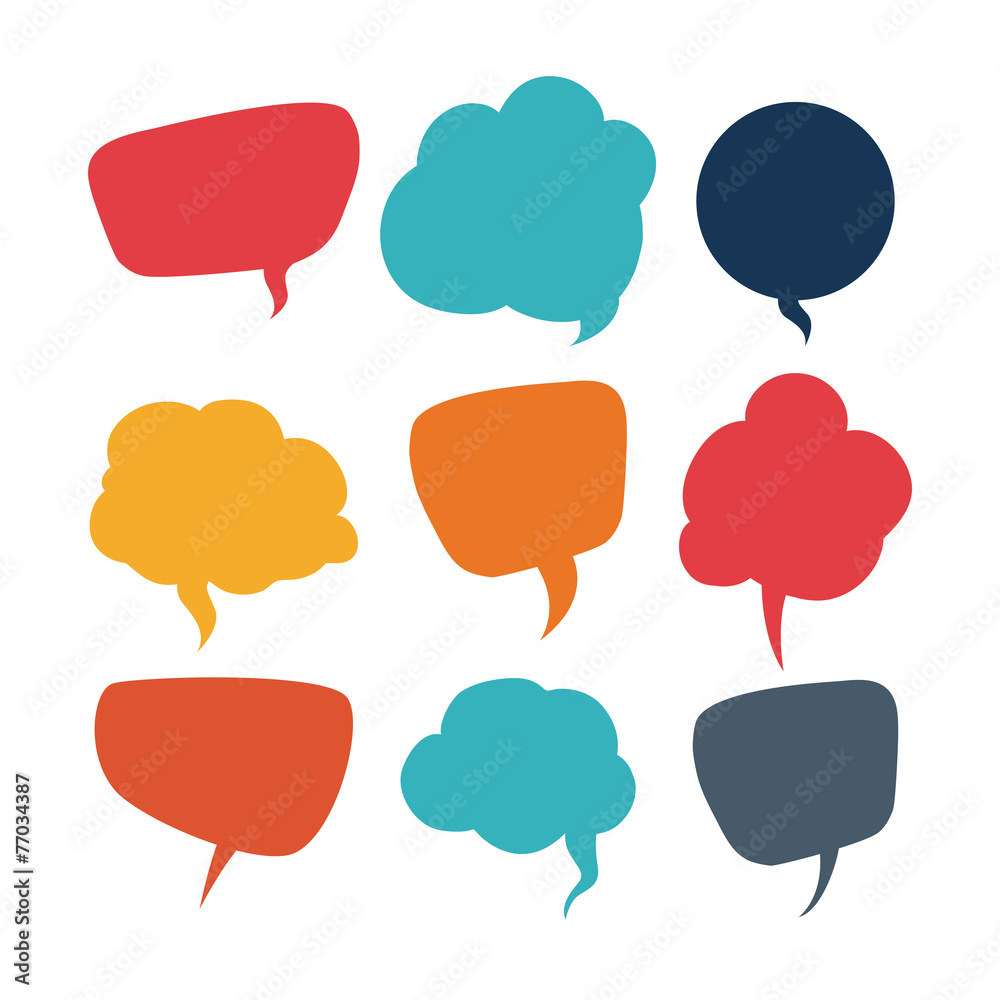 speech bubbles communication speech bubbles communication