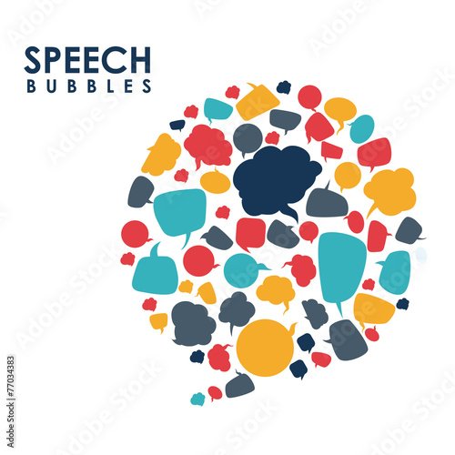 speech bubbles communication