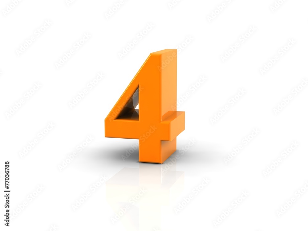 number 4 number 4