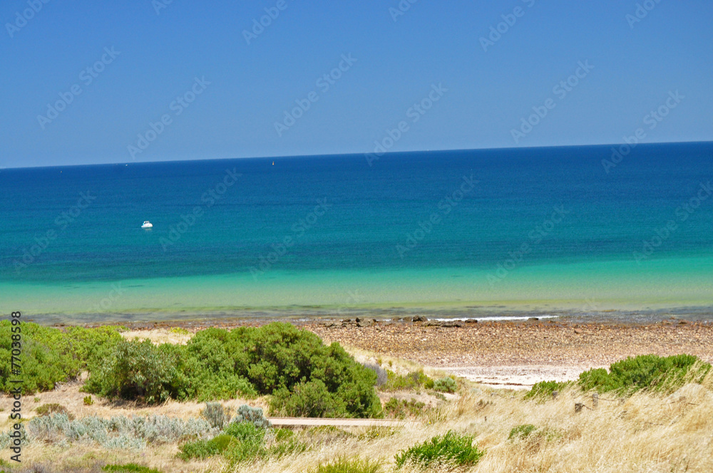 Beautiful Australian Shore. Hallett Cove, South Australia.