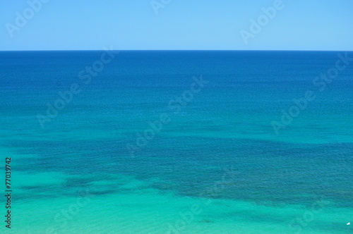 Amazing blue ocean. Hallett Cove, South Australia.